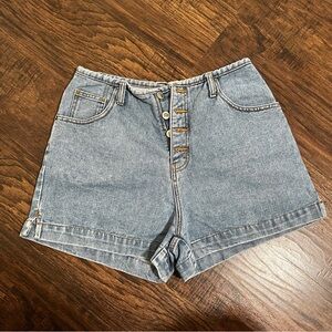 Route 66 Vintage 90s Women’s Button Fly Denim Shorts size 15/16